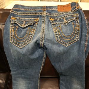 True Religion Relaxed Straight Jeans